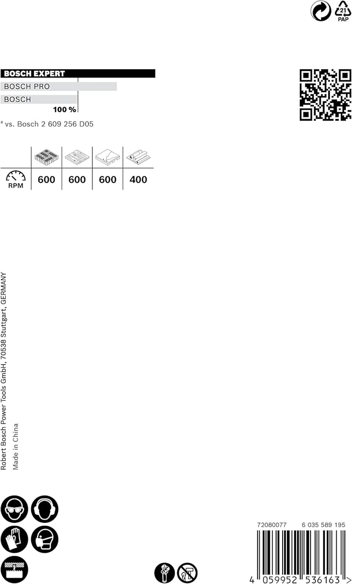 Bosch Accessories 1x Expert Construction Material Lochsäge (für Weichholz, Ø 68 mm, Zubehör Schlagbo