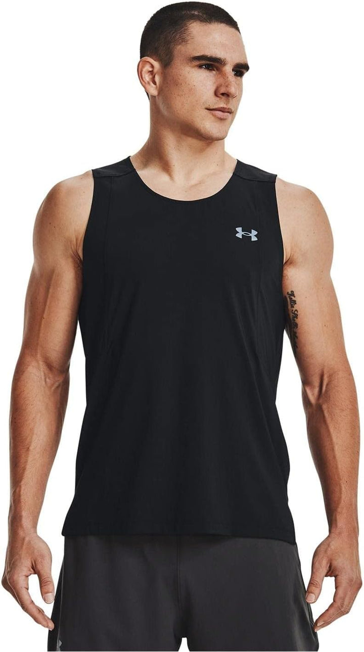 Under Armour Herren Iso Chill Laser Unterhemd Training Top Schwarz/Reflekt S S Schwarz/Reflektierend