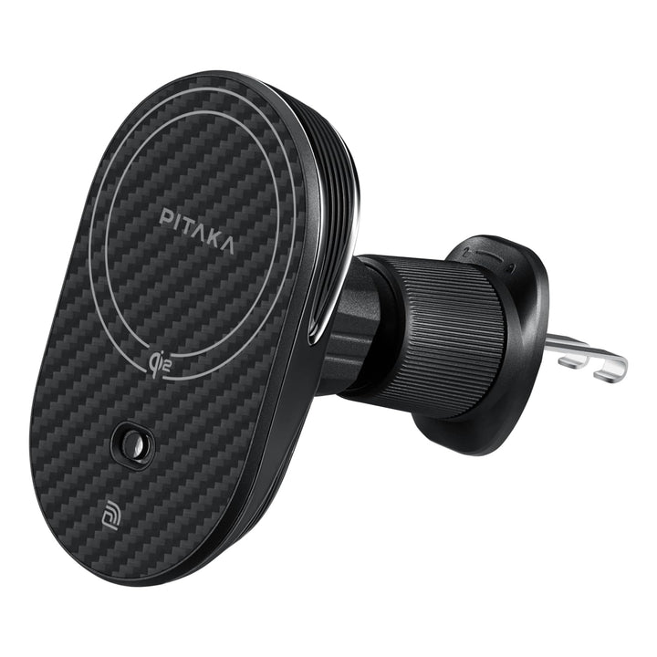 pitaka Handyhalterung mit Ladefunktion Qi2 Laden Kompatibel mit Magsafe Autohalterung 15W Autoladege