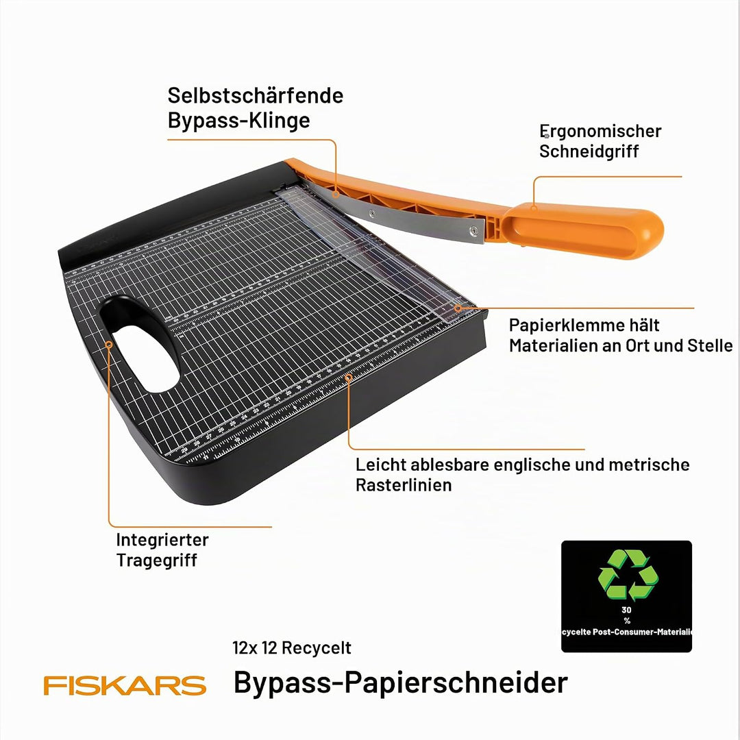 Fiskars recyceltem 12 Zoll Bypass Trimmer (01–005452)