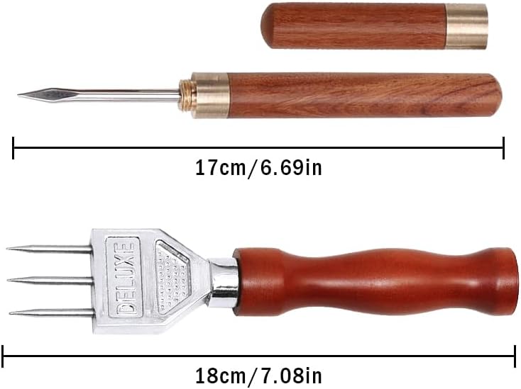 Eispickel aus Edelstahl,Eispickel-Set,Eispickelwerkzeug mit Holzgriff,Eispickel 304 Edelstahl,EIS Me