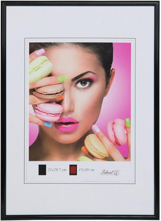 IDEAL TREND 2er 3er 5er Pack Photo Style Set Bilderrahmen Wanddeko Collage Poster Kunststoff Rahmen: