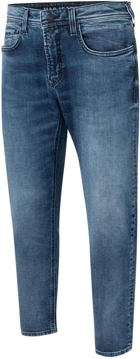MAC Jeans Herren Ben Loose Fit Jeans 31W / 30L H689 Dark Indigo Authentic Wash, 31W / 30L H689 Dark