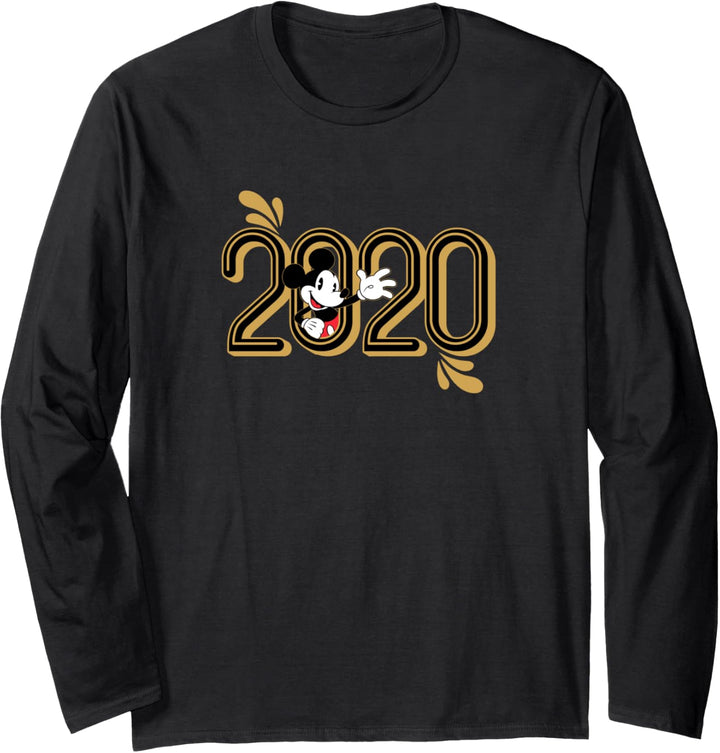 Disney New Year's 2020 Mickey Mouse In The Zero Langarmshirt