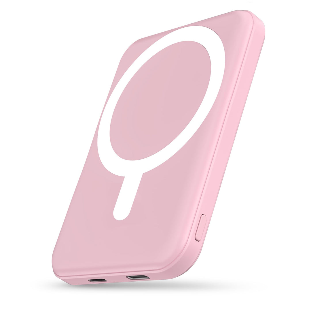 Podoru for Magsafe Powerbank iPhone 5000mAh,Powerbank mag-Safe mit Typ-C Kabel,Powerbank Magnetisch