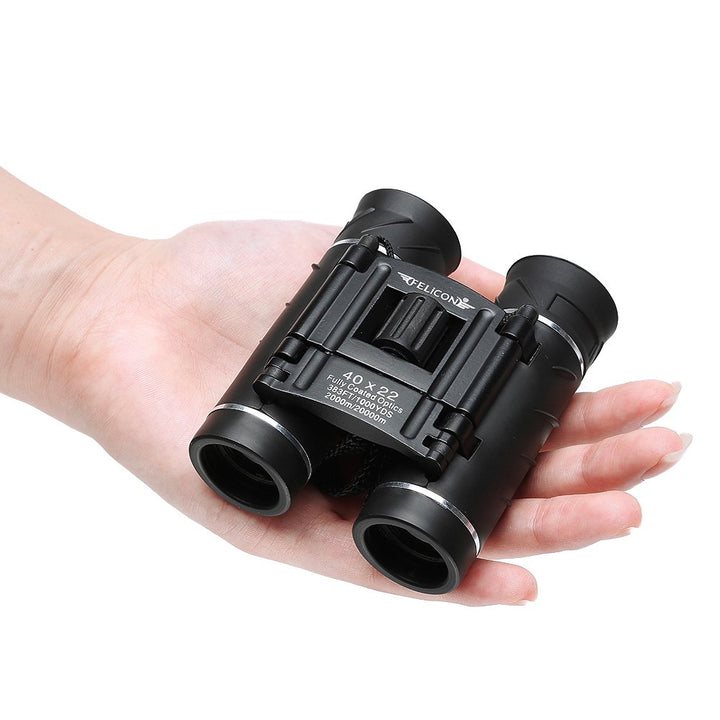 FELiCON Professional 40 × 22 Fernglas Teleskop HD-Optik Zoomobjektiv FMC BaK4 Fernglas im Taschenfor