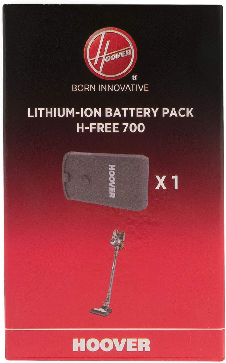 Hoover 700 cm 39800050, HF722BAT Lithium Akku für HFree 700, schwarz