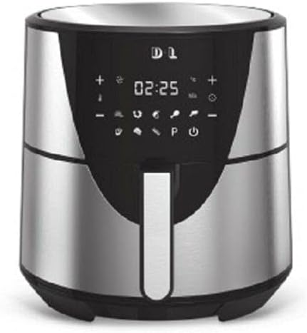 XXL Heissluftfritteuse 8L Fritteuse 1700W Heissluft Friteuse Grill Fritöse 57031 AWZ