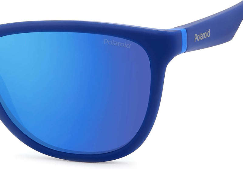 Polaroid Unisex Sunglasses 56 Zx9/5x Blue Azure, 56 Zx9/5x Blue Azure