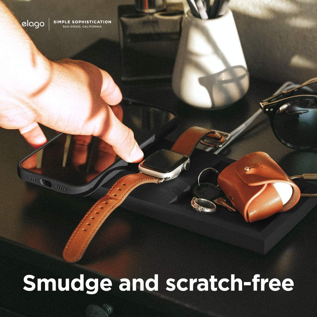 elago Ladeschale Duo Kompatibel mit MagSafe Ladegerät, Kompatibel mit iPhone 15, 14, 13, 12 Serie, K