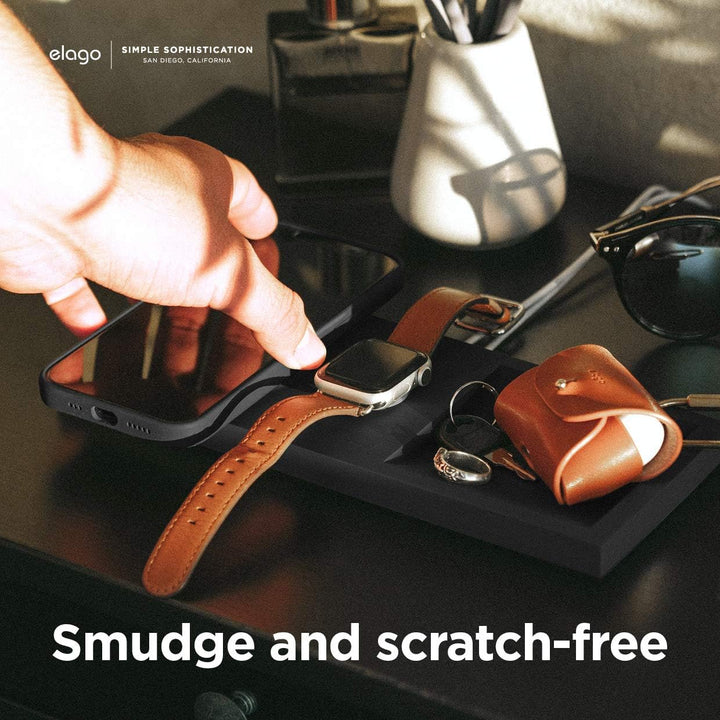 elago Ladeschale Duo Kompatibel mit MagSafe Ladegerät, Kompatibel mit iPhone 15, 14, 13, 12 Serie, K