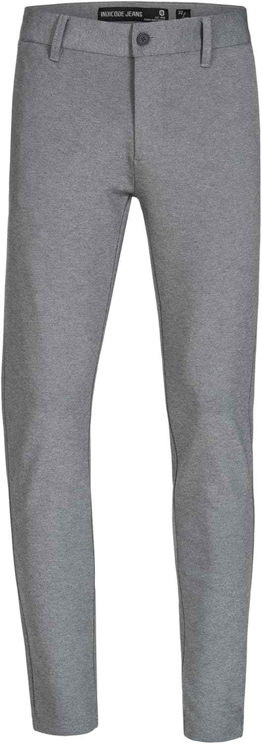 Indicode Herren Rodekro Performance Pants | Chinohose Herrenhose Super Stretch Stoffhose Bequeme Bus
