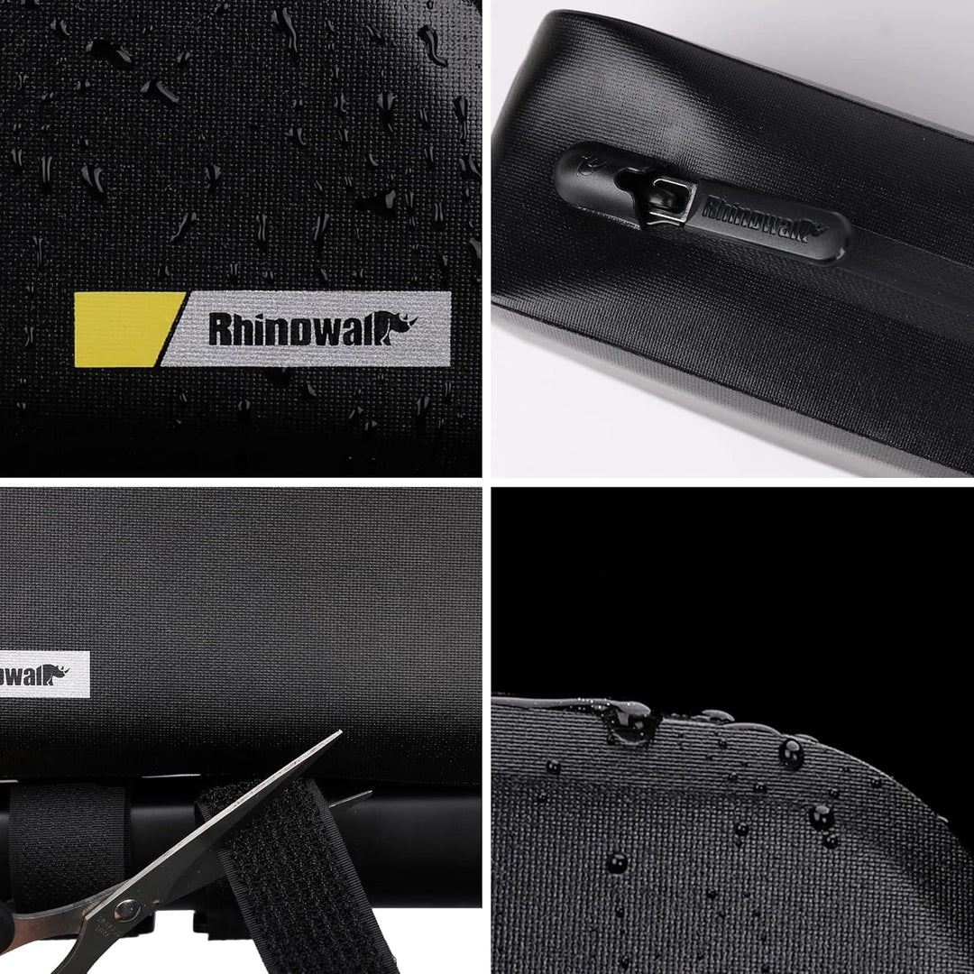 Fahrrad Oberrohrtasche Wasserdicht 1.5L Rahmentasche Hartschale Dreieckstasch für MTB Rennrad Gravel