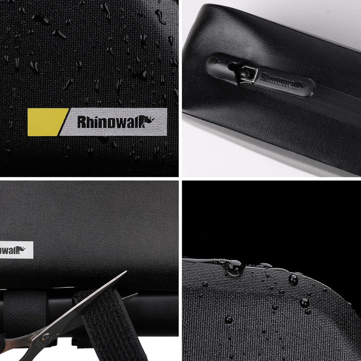 Fahrrad Oberrohrtasche Wasserdicht 1.5L Rahmentasche Hartschale Dreieckstasch für MTB Rennrad Gravel
