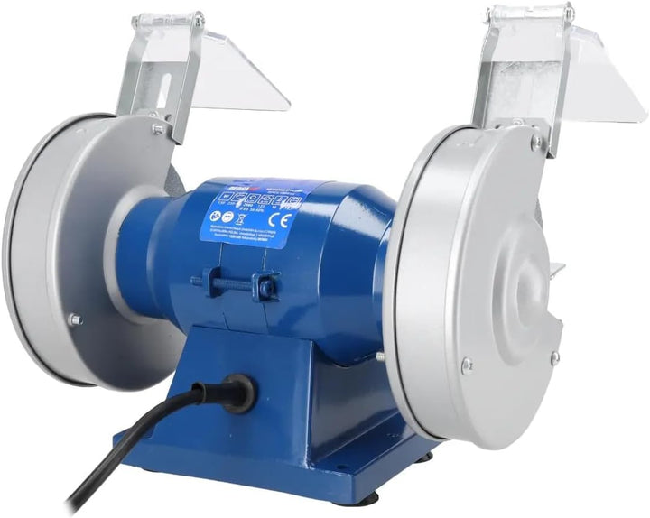 Doppelscheiben-Tischschleifer 150 W DEDRA, 125 × 16 mm, Möglichkeit der Tischbefestigung, Unterspann