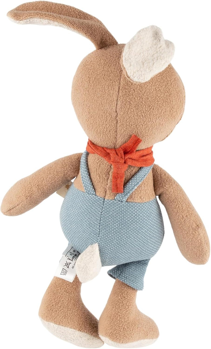 sigikid Kuscheltier Latzhosen Hase, rot Sweety Plüschtier, 30, Rot
