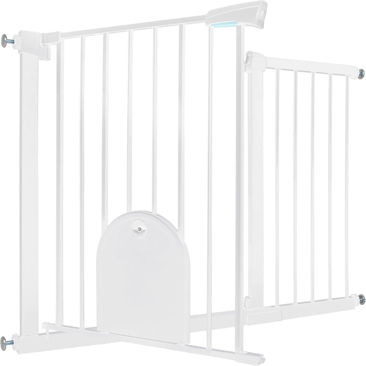 HENGMEI Treppenschutzgitter Türschutzgitter Treppengitter ohne Bohren Türgitter Baby Schutzgitter 10