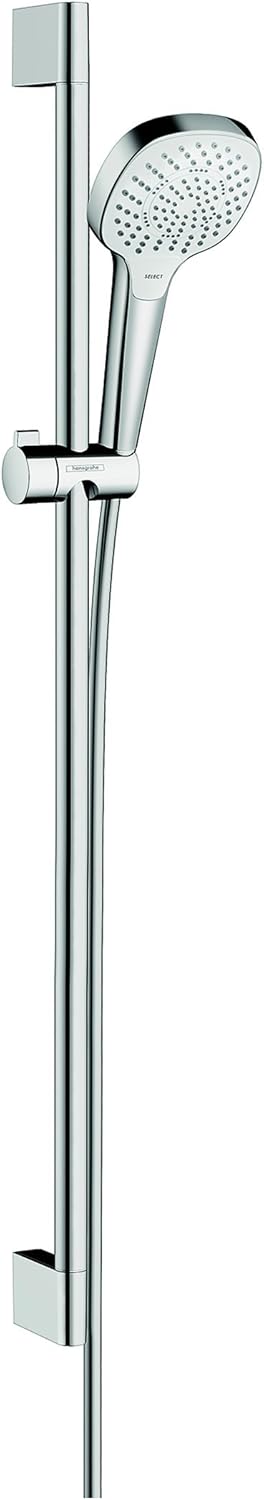 hansgrohe Croma Select E Duschset 0,90m, 3 Strahlarten, Weiss/Chrom 0,90m Set 3 Strahlarten (Multi)