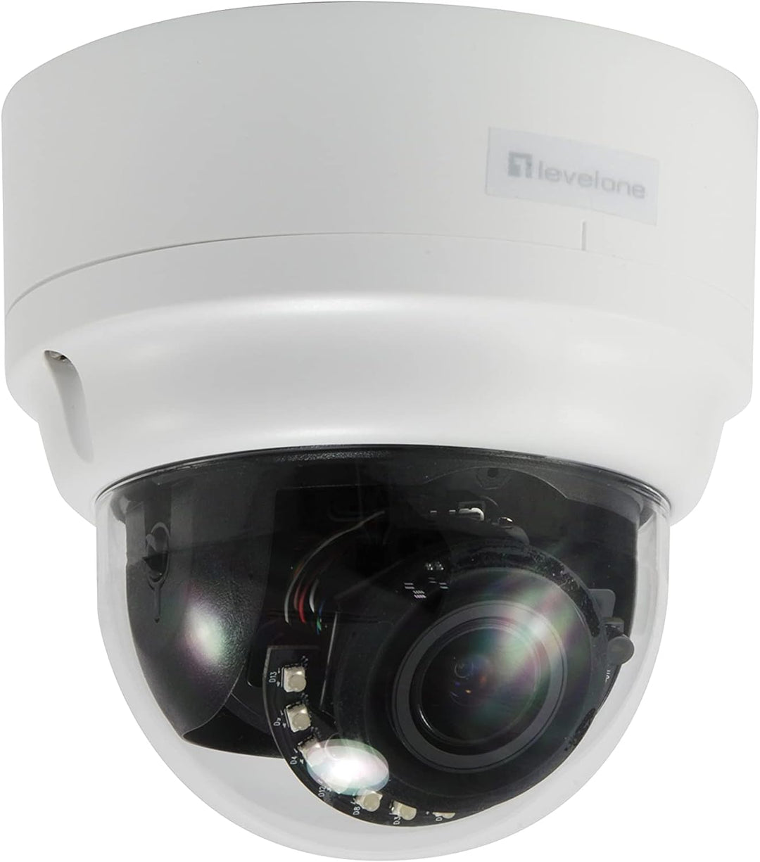 LevelOne IPCam FCS-3303 Z 4X Dome In 3MP H.265 IR 13W PoE