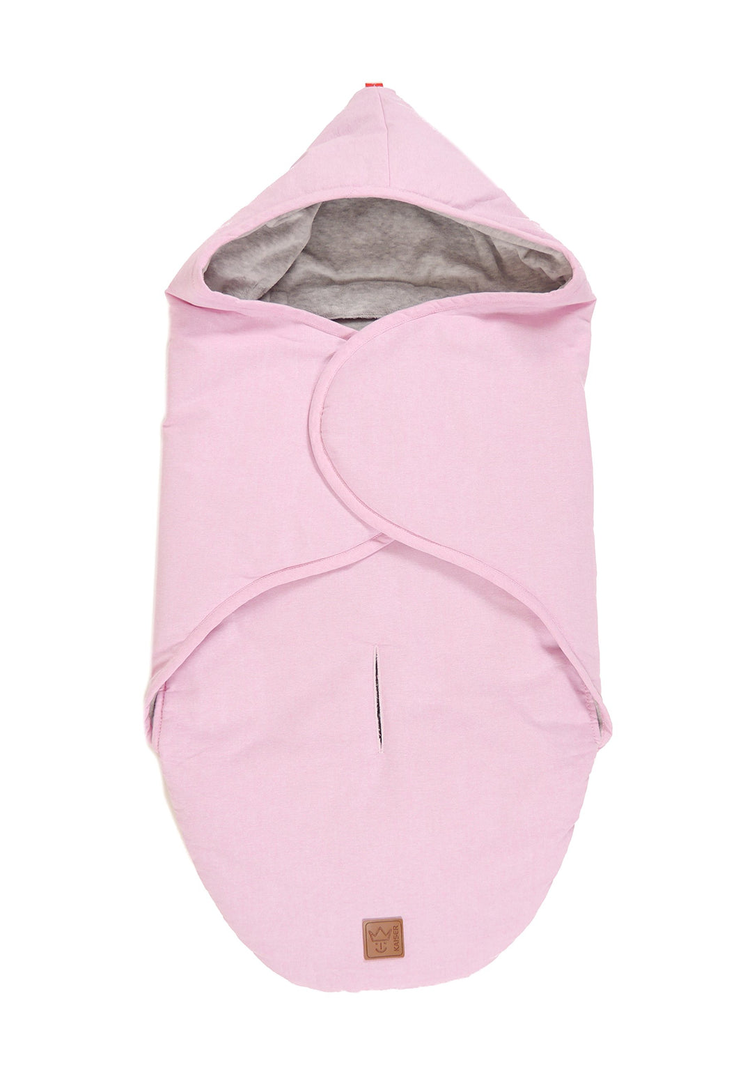 Kaiser 6536121 Einschlagdecke Molly Melange rosa Rosa Melange 1 Stück (1er Pack), Rosa Melange 1 St&