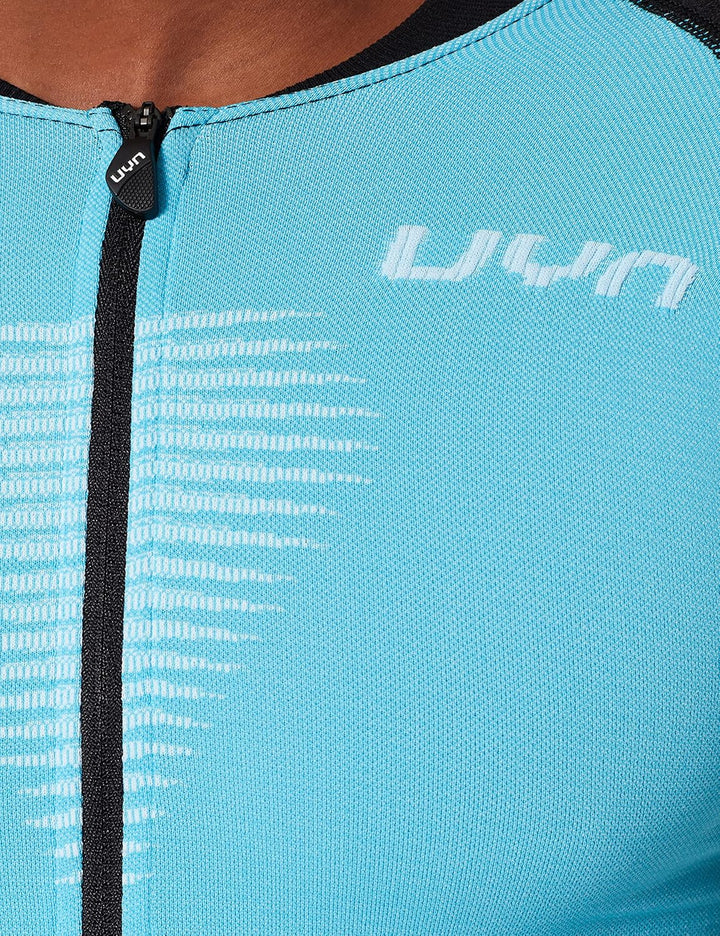 UYN Damen Lady Biking Granfondo Ow Shirt Sh_sl. T-Shirt M Wave/Blackboard, M Wave/Blackboard