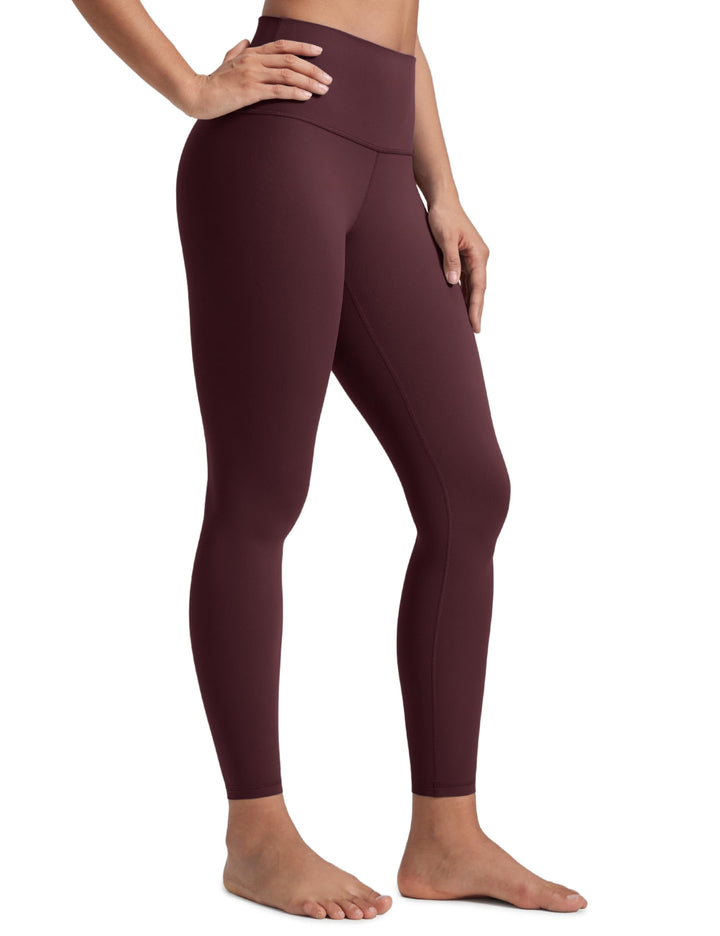 CRZ YOGA Butterluxe Damen Sport Leggings - 64cm High Waist Blickdicht Yoga Leggins Sporthose Workout