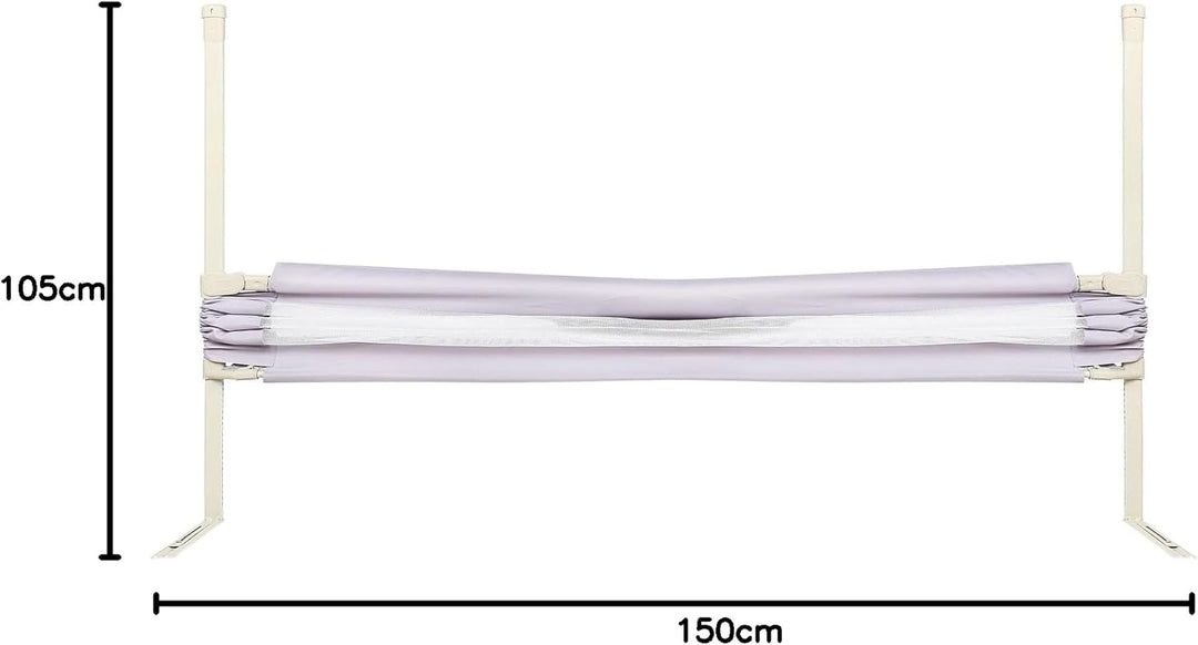 XDAILUYYDS Baby Bettgitter，Vertikaler Hebebettzaun，Kinderbettschutzgitter ，Bettschutzgitter Rausfall