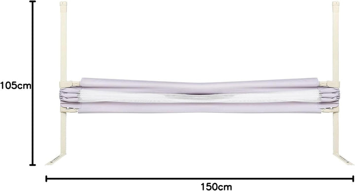 XDAILUYYDS Baby Bettgitter，Vertikaler Hebebettzaun，Kinderbettschutzgitter ，Bettschutzgitter Rausfall