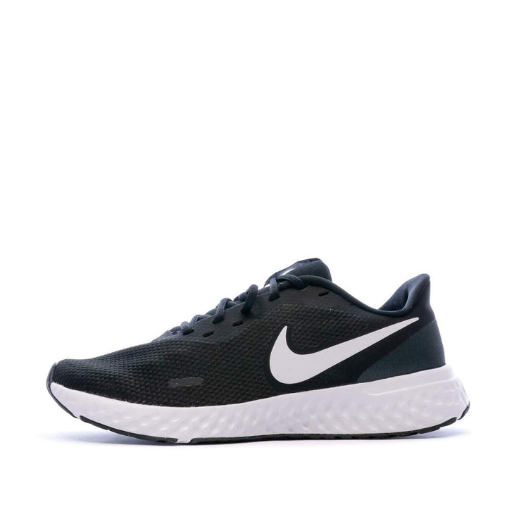 Nike Herren Revolution 5 Sneaker 44 EU Schwarz Black White Anthracite, 44 EU Schwarz Black White Ant