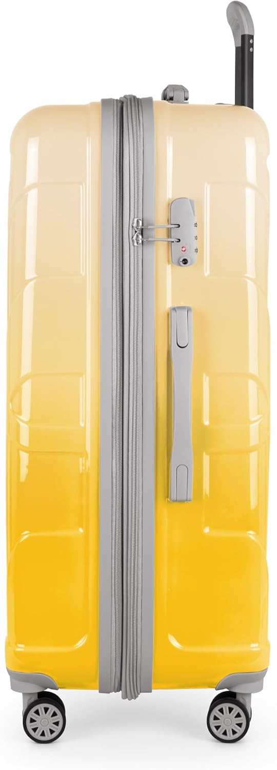 suitline - 3er Koffer-Set, TSA, S M & L Safari Sunrise S-8801M-SAS Safari Sunrise SET, Safari Sunris
