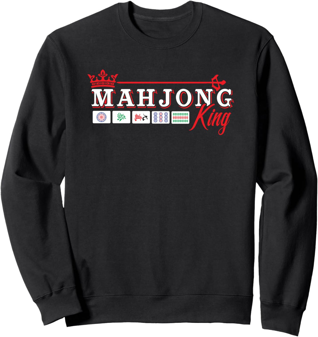 Mahjong king - mahjong gift Sweatshirt