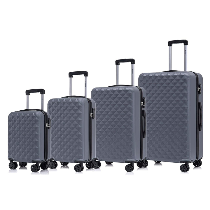 Koffer Suitcase Set, Trolley Reisekoffer, Rollkoffer Handgepäck, Kofferset, Gepäckset mit 360° Rolle