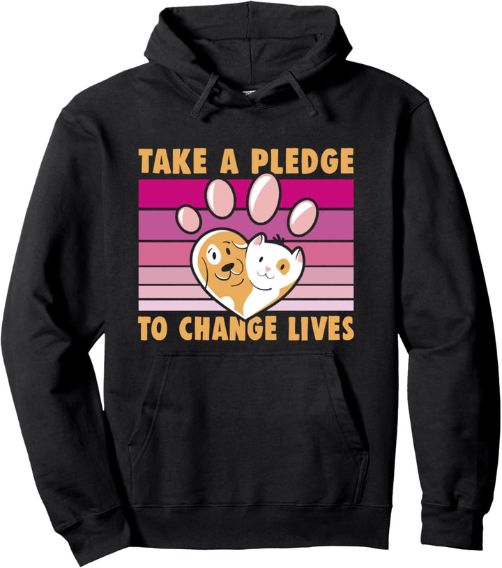 Tierschutz Design für Tierrechte und Tierschützer Pullover Hoodie