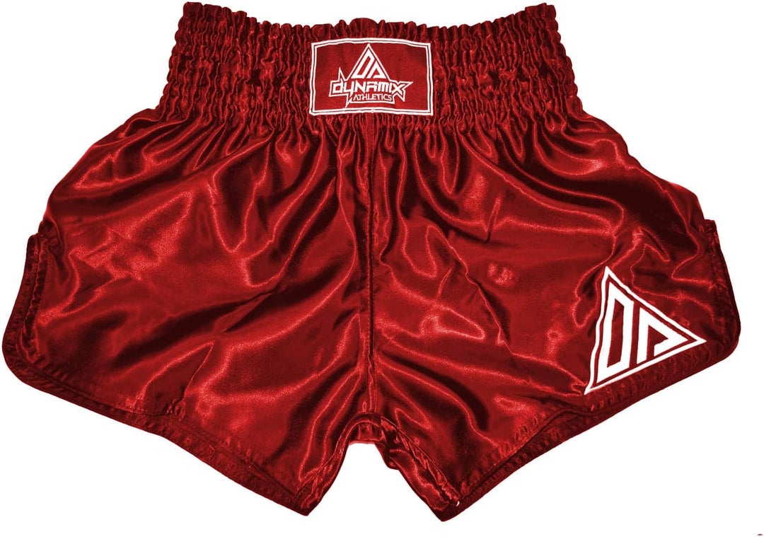 Dynamix Athletics Muay Thai Shorts Origin - Traditionelle klassische Thaibox Hose für Herren mit bre