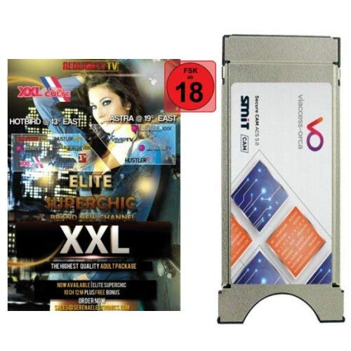 Redlight Elite Superchic 12 Sender Viaccess Smartkarte 12 Monate inkl. Brazzers TV + Viaccess Smit O