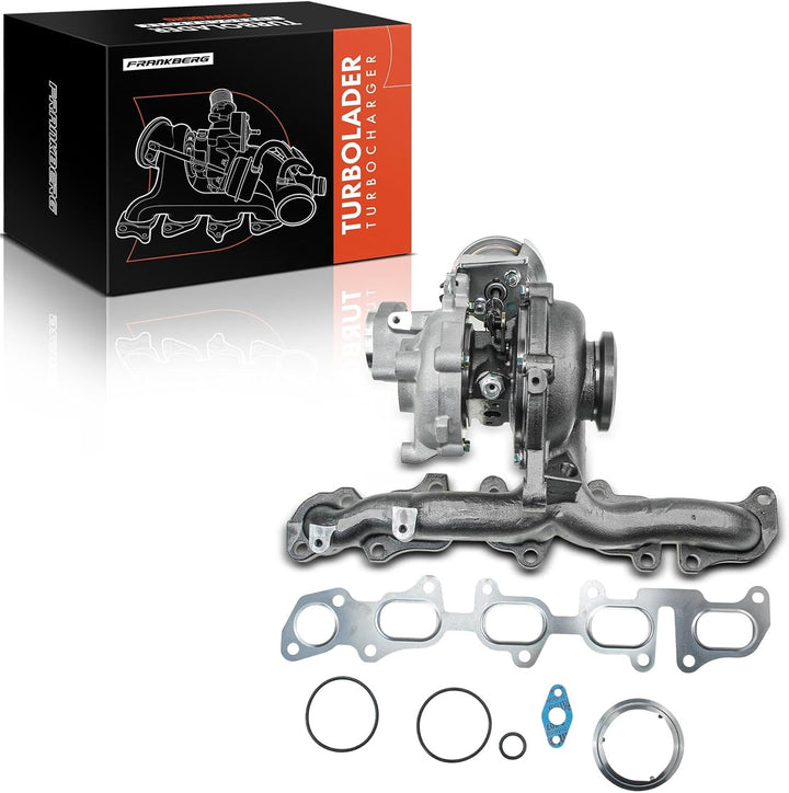 Frankberg Turbolader Diesel 3-Polig Kompatibel mit A4 8K2 2.0L 2007-2015 A4 Allroad 8KH 2.0L 2009-20