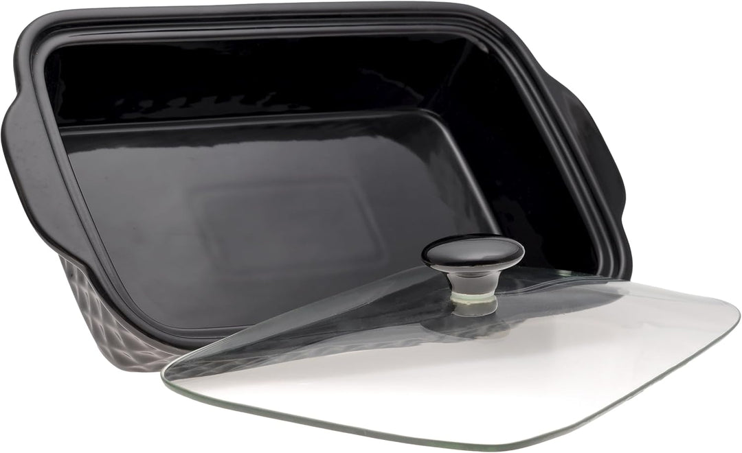 4BIG.fun Speisewärmer aus Keramik 3 L Chafing Dish Buffet-Set Keramik-Chafer Buffetwärmer Warmhalteb