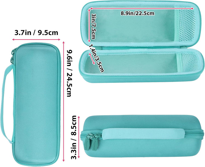 Hart Schutzhülle kompatibel mit JBL Flip 7/ Flip 6/ Flip 5 Tragbarer Lautsprecher Mintgrün, Mintgrün