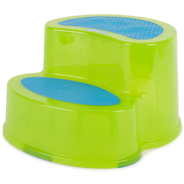 Bieco Tritthocker Kinder Grün | Zweistufiger Hocker Kinder | Bad | Tritt | Kindertreppe | Badezimmer