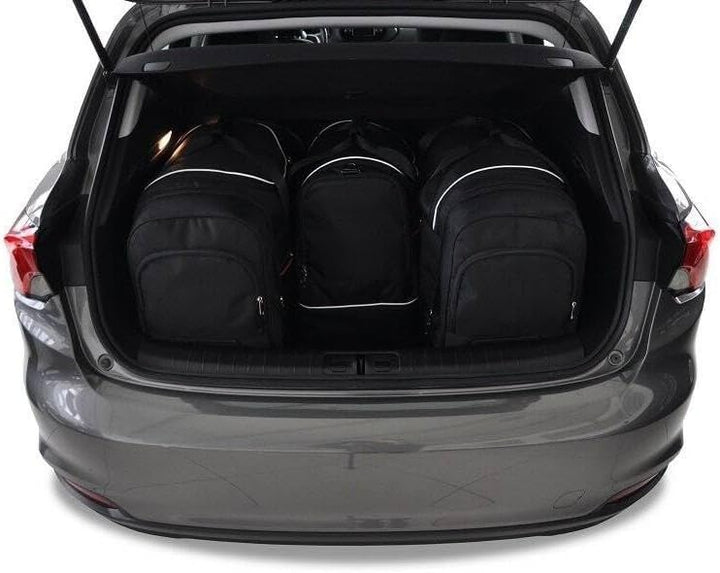 KJUST Dedizierte Reisetaschen 4 stk kompatibel mit FIAT TIPO HATCHBACK II 2016+