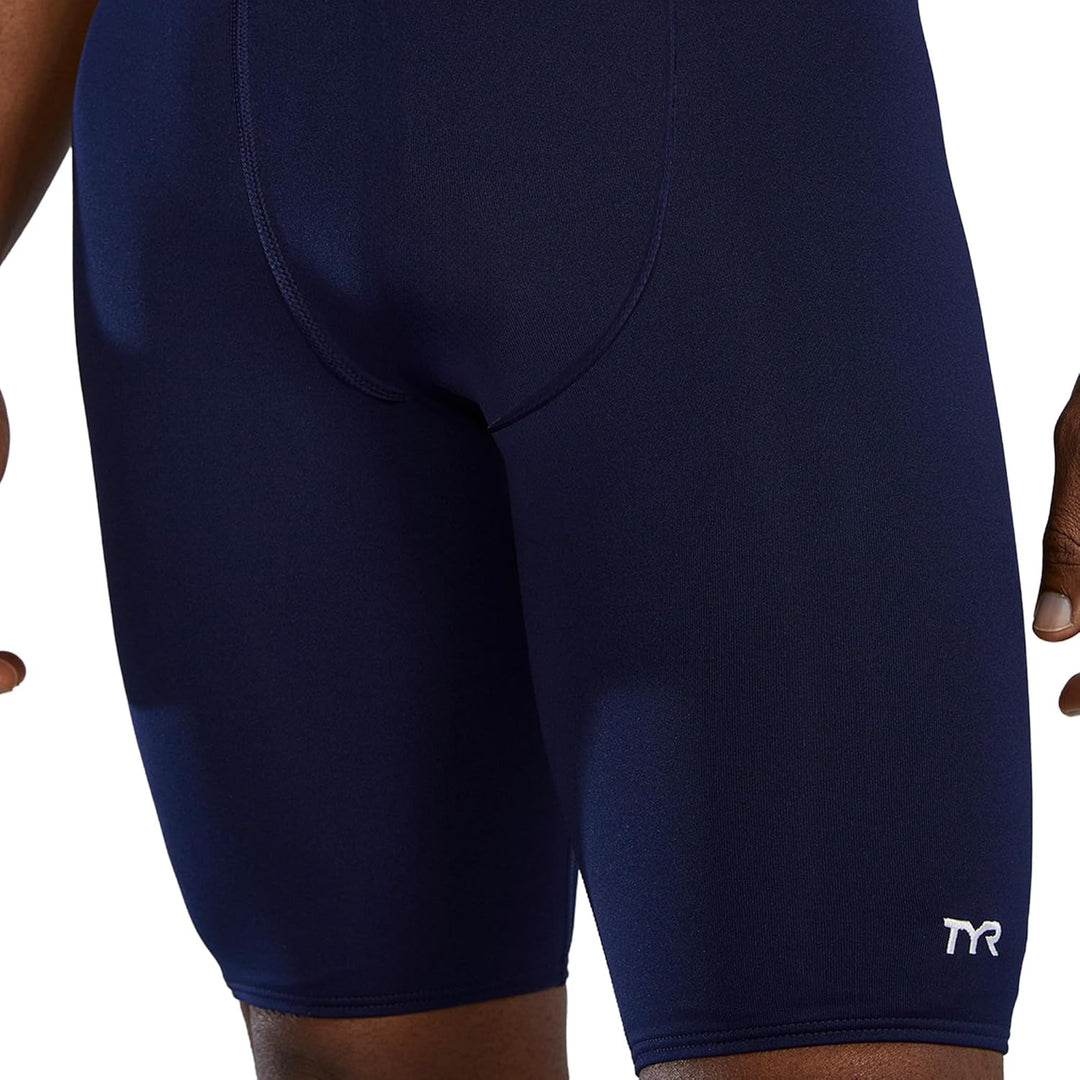 TYR Durafast Elite Athletic Jammer Lange Badehose für Herren Taille standard (S, M, L, XL) Königlich