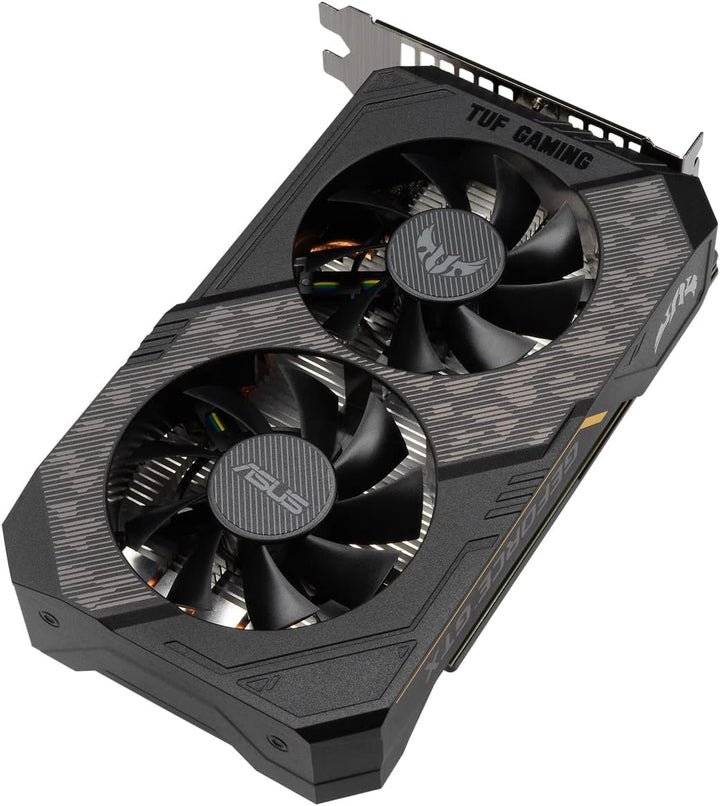ASUS TUF NVIDIA GeForce GTX 1660 TI 6G Gaming Grafikkarte (PCIe 3.0, 6GB GDDR6 Speicher, HDMI 2.0b,