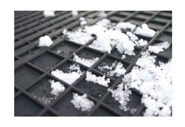 Fussmatten Vorne, Hinten 4er Set für FIAT Grande Punto 2005-2019 3/5 Türer/Abarth Gummi Gumimatten,