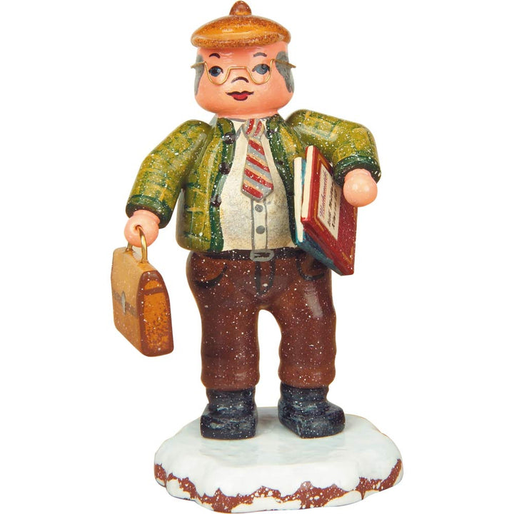 Hubrig-Volkskunst Winterkinder Herr Lehrer * Höhe 8cm