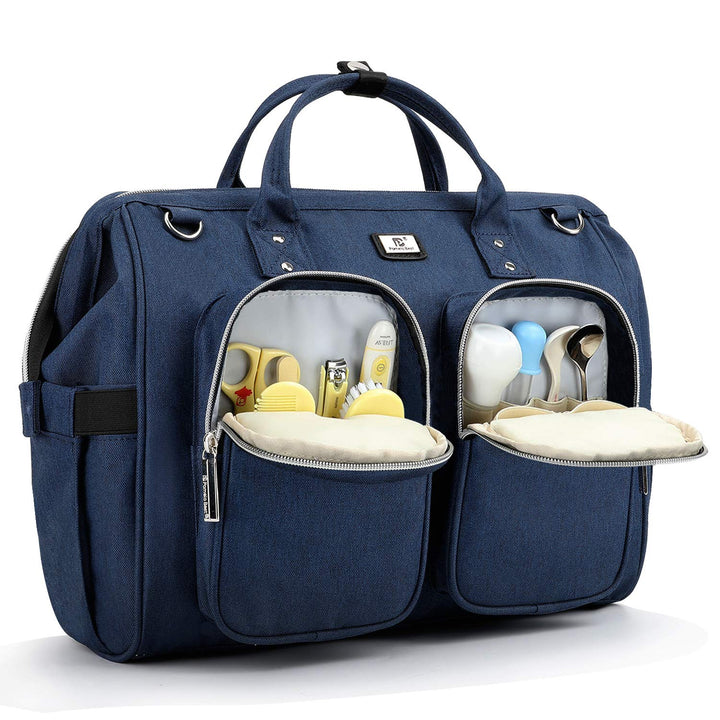 Pomelo Best Wickeltasche mit Schulterriemen – Schwangerschaftstasche, grosse Kapazität, aus wasserdi
