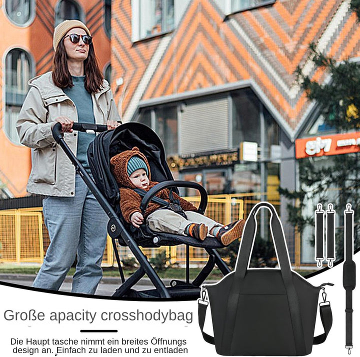 Kindergartentasche für Mama, Kinderwagen-Wickeltasche,Wasserdichter Milchflaschenhalter | Mama-Tasch