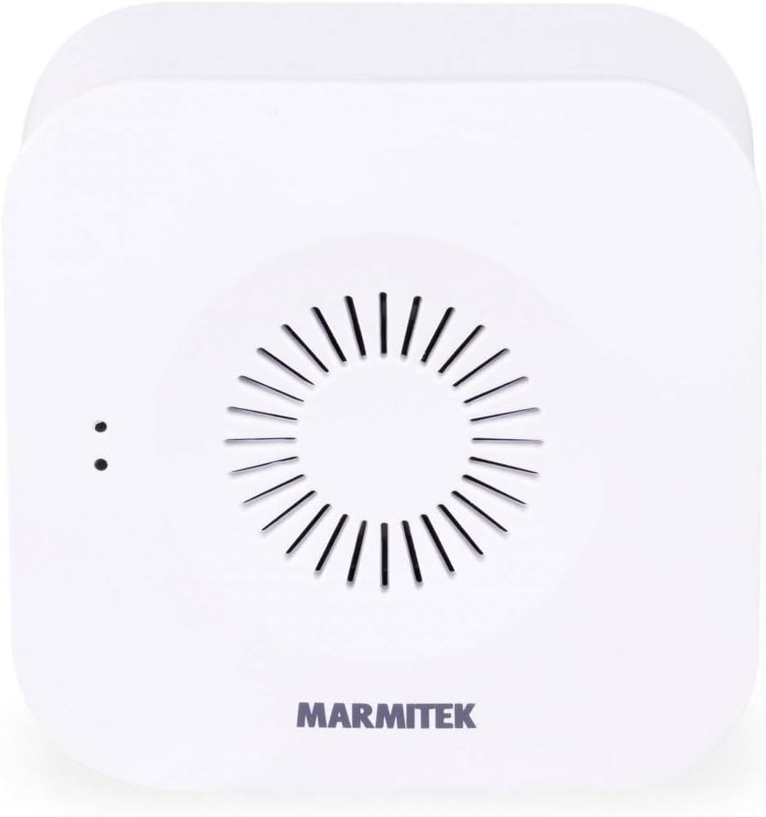 Marmitek Bell ME Drahtlose Klingel für Buzz LO, weiss Glockenspiel Weiss, Glockenspiel Weiss