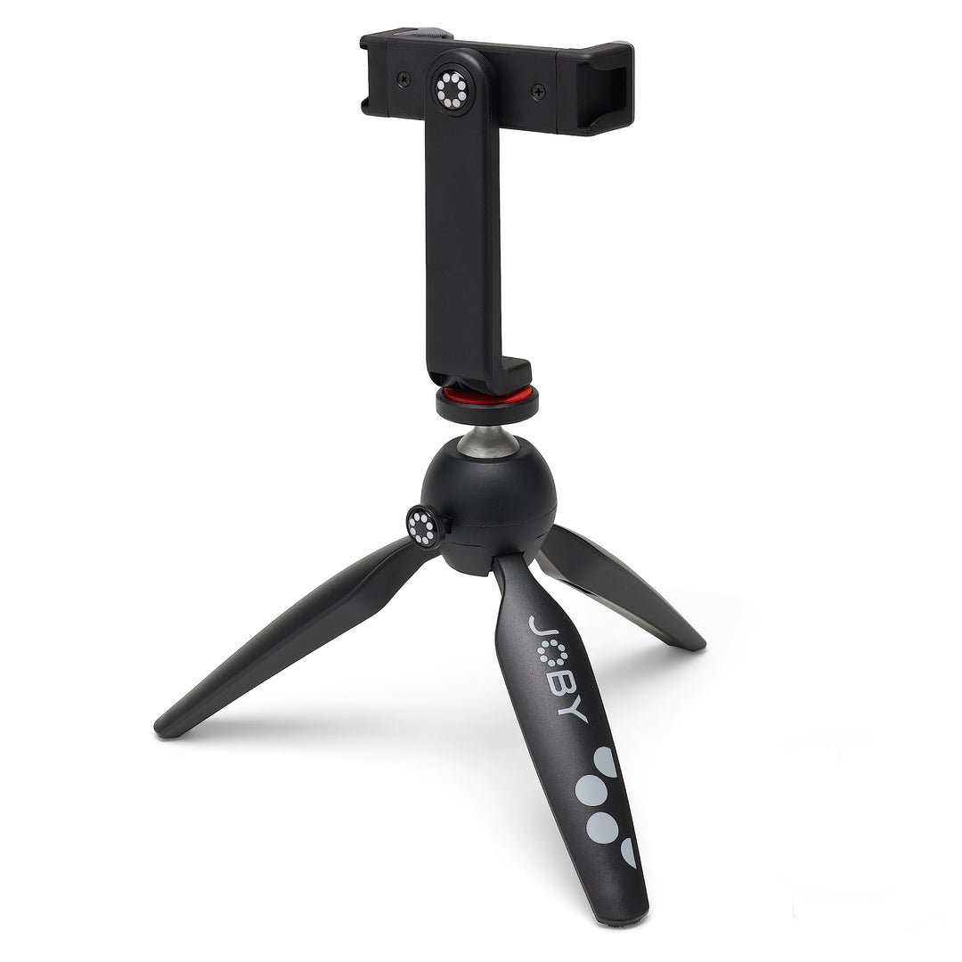 JOBY HandyPod 2 Kit, Tischstativ mit GripTight 360 Telefonhalterung und Pin Joint Halterung, Telefon