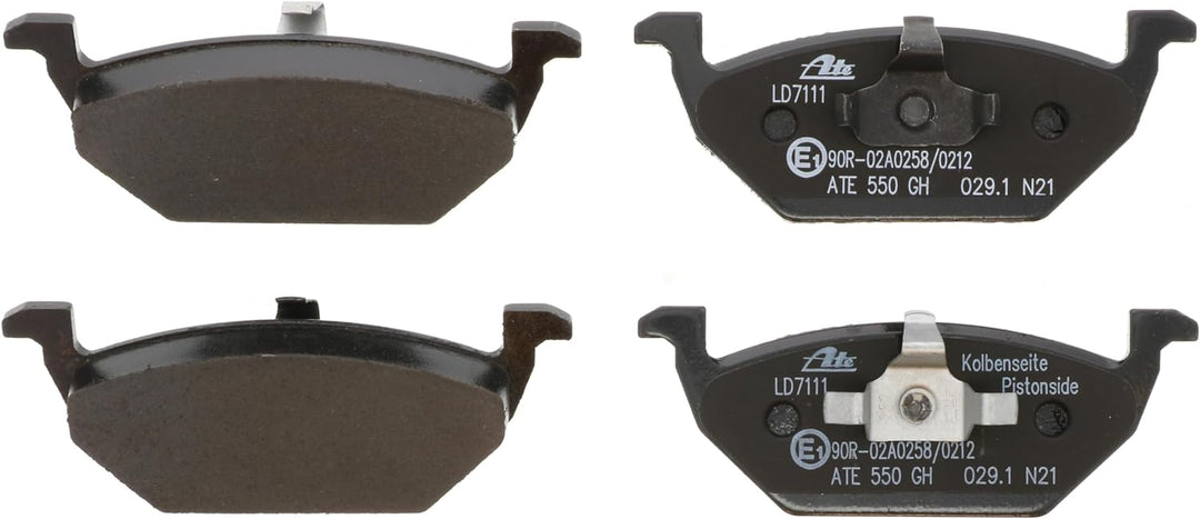 ATE 13.0470-7111.2 Bremsbelagsatz, Scheibenbremse