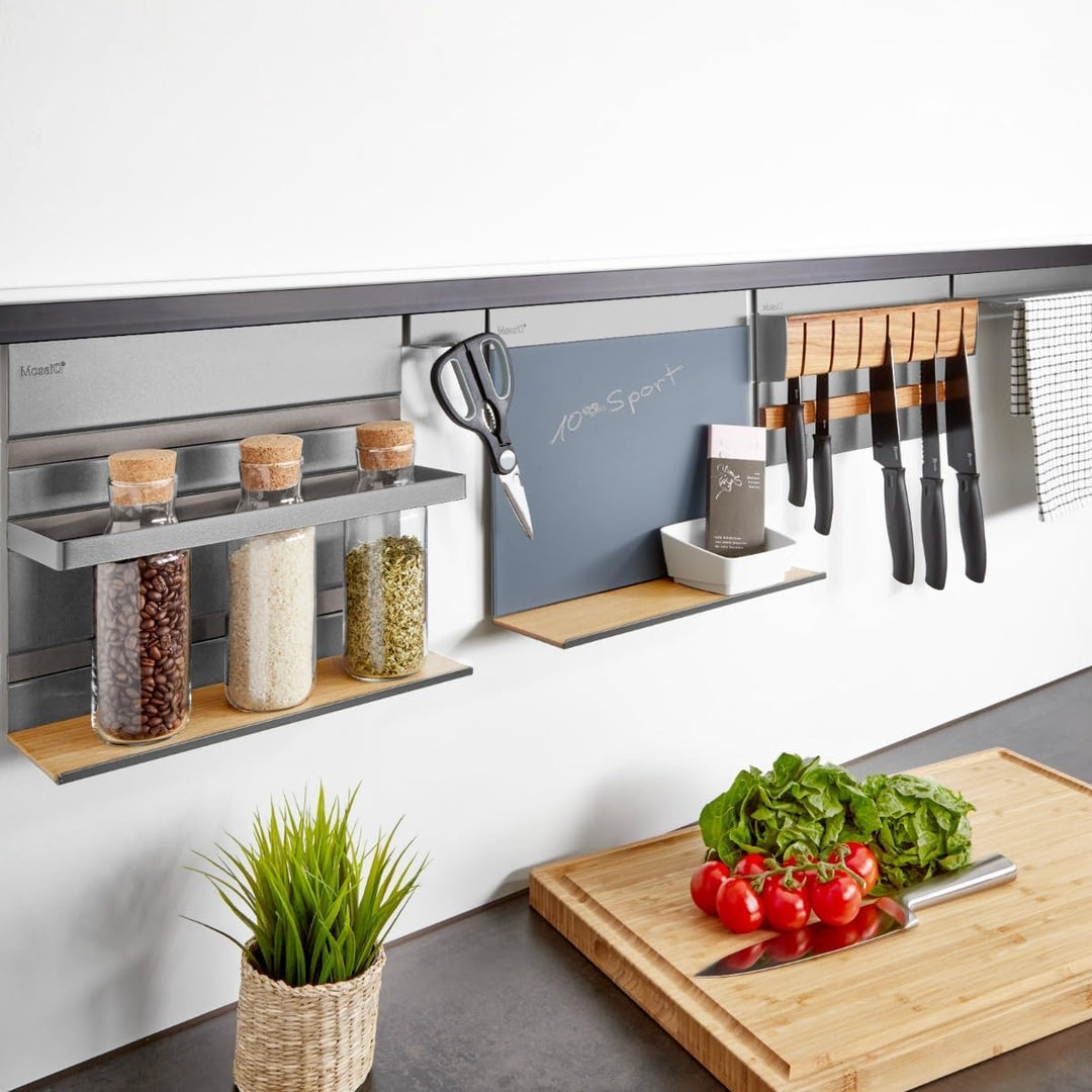 SO-TECH® Linero MosaiQ Universalablage 300 mit Bügel Titan grau Universalablage 300 mit Bügel Titang
